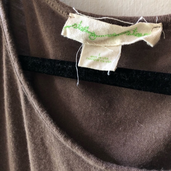 urban outfitters brown cut out top - Picture 2 of 3